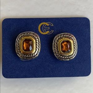 Charmel clip earrings